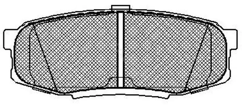Тормозные колодки SB NAGAMOCHI BP21542