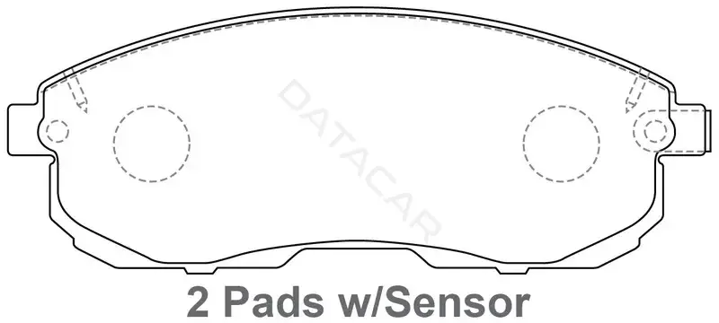 Тормозные колодки SB NAGAMOCHI BP22201
