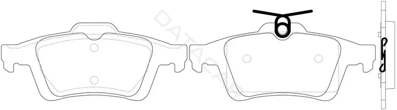 Тормозные колодки SB NAGAMOCHI BP22702