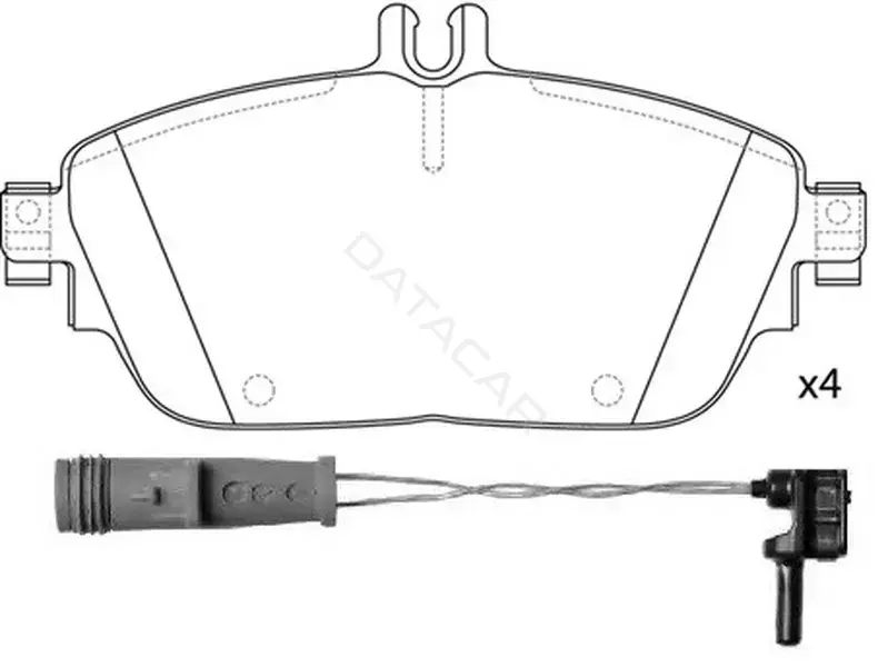 Тормозные колодки SB NAGAMOCHI BP31009W