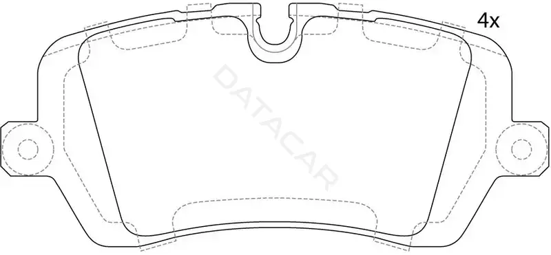 Тормозные колодки SB NAGAMOCHI BP47001