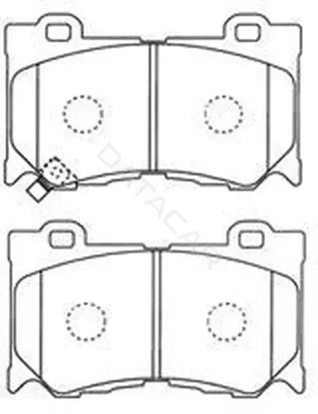 Тормозные колодки SB NAGAMOCHI BP50389