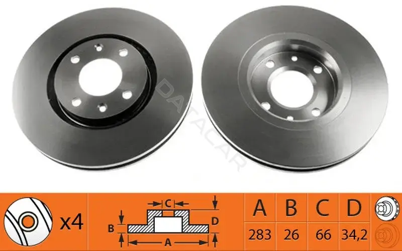 Тормозные диски SB NAGAMOCHI BR42104T
