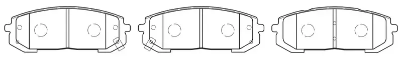 Тормозные колодки SB NAGAMOCHI BP11023