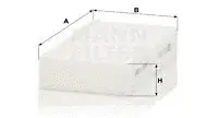 Фильтр салонный MANN CU1721-2