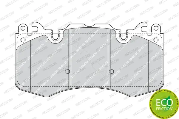 Тормозные колодки FERODO FDB4379