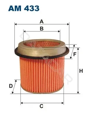 Воздушный фильтр FILTRON AM433