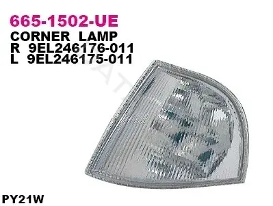 Поворотник DEPO 665-1502R-UE