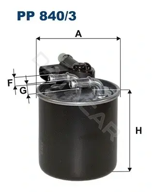Топливный фильтр FILTRON PP840/3