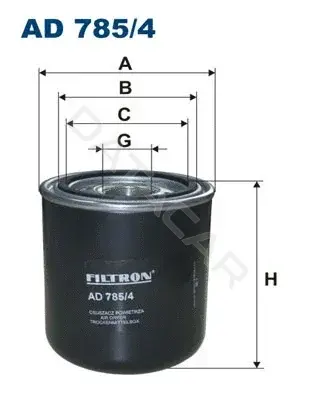 Фильтр влагоотделителя FILTRON AD785/4