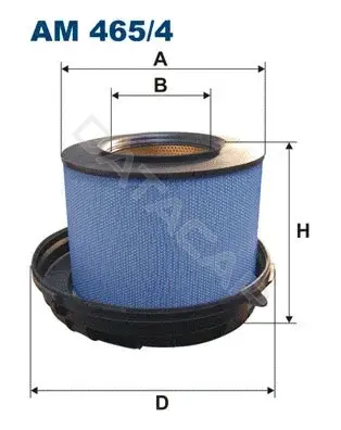 Воздушный фильтр FILTRON AM465/4