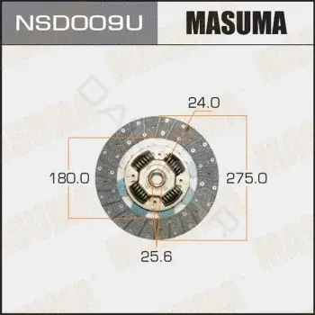Диск сцепления MASUMA NSD009U