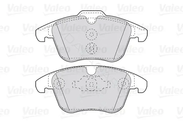 Тормозные колодки VALEO 301879