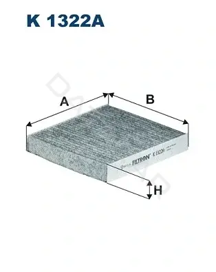 Фильтр салонный FILTRON K1322A
