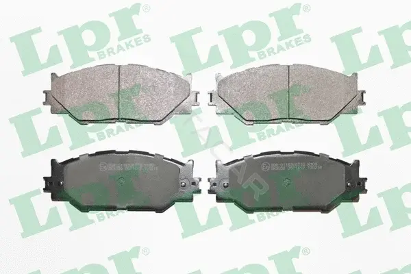 Тормозные колодки LPR/AP/RAL 05P1412
