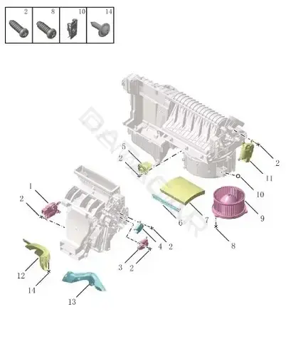 Фильтр салонный GEELY 8025530600