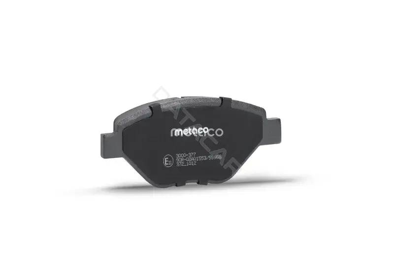 Тормозные колодки METACO 3000-377