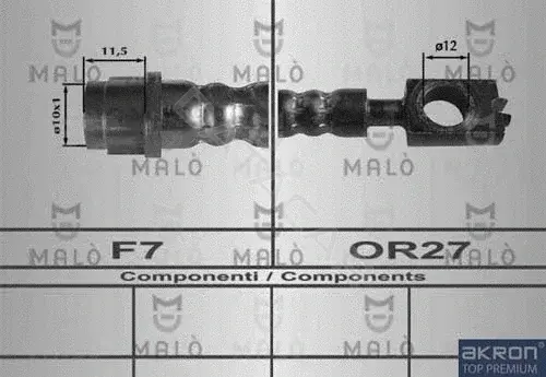 Тормозные шланги MALO 80254