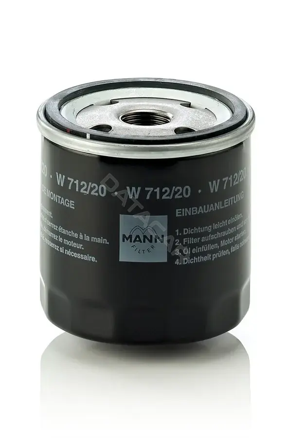Масляный фильтр MANN W712/20