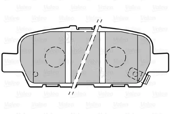 Тормозные колодки VALEO 301148