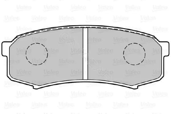 Тормозные колодки VALEO 301777