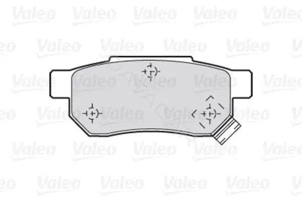 Тормозные колодки VALEO 301053