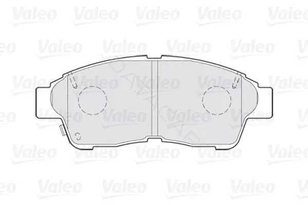 Тормозные колодки VALEO 301551