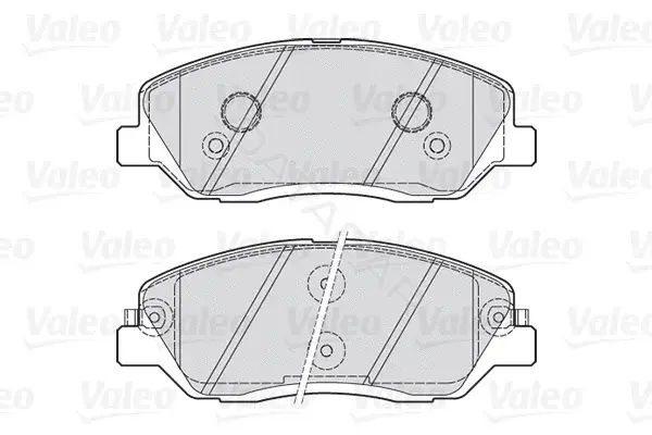 Тормозные колодки VALEO 301937