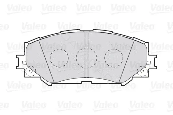 Тормозные колодки VALEO 301943