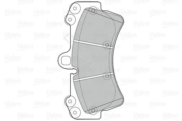 Тормозные колодки VALEO 302043