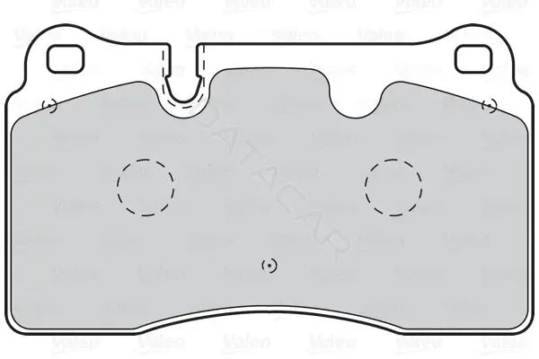 Тормозные колодки VALEO 302097