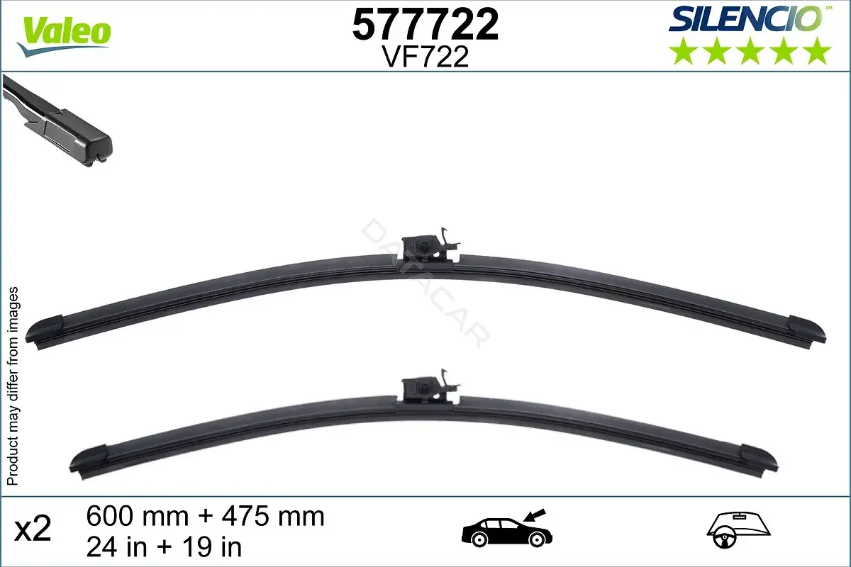 Щетки стеклоочистителя VALEO 577722