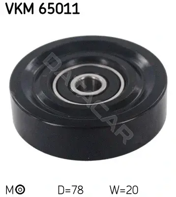 Натяжитель ремня генератора SKF VKM65011