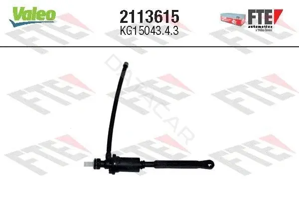 Главный цилиндр сцепления FTE 2113615