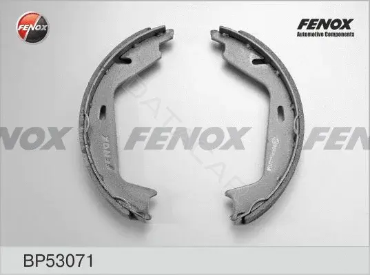 Барабанные колодки FENOX BP53071