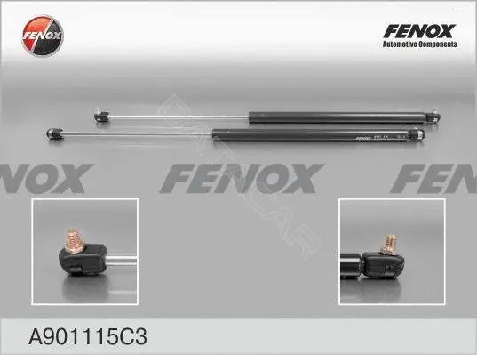 Амортизатор крышки багажника, капота, заднего стекла FENOX A901115C3