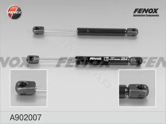 Амортизатор крышки багажника, капота, заднего стекла FENOX A902007