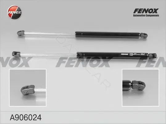 Амортизатор крышки багажника, капота, заднего стекла FENOX A906024