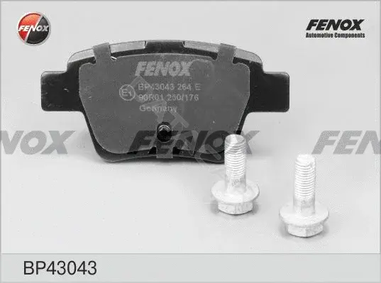 Тормозные колодки FENOX BP43043