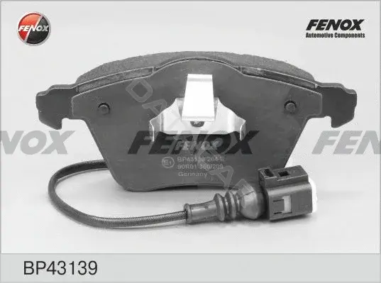 Тормозные колодки FENOX BP43139