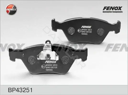 Тормозные колодки FENOX BP43251