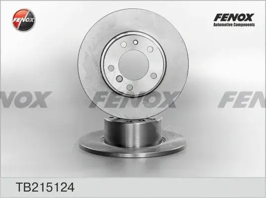 Тормозные диски FENOX TB215124