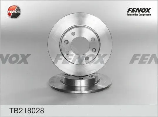 Тормозные диски FENOX TB218028