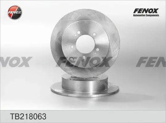 Тормозные диски FENOX TB218063