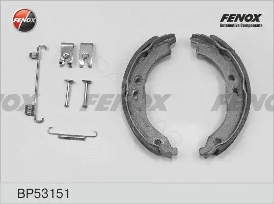 Барабанные колодки FENOX BP53151