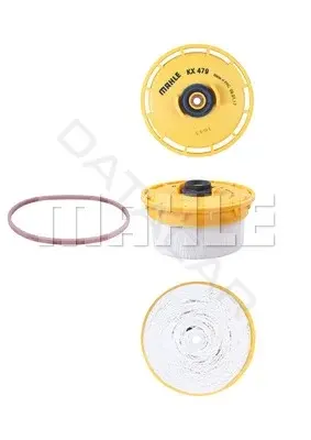 Топливный фильтр KNECHT/MAHLE KX479D