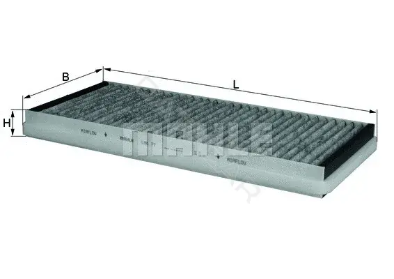 Фильтр салонный KNECHT/MAHLE LAK77