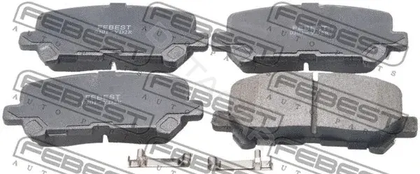 Тормозные колодки FEBEST 0301-YD2R