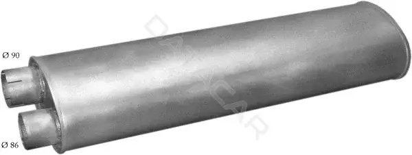 Глушитель выхлопных газов POLMOSTROW 69.48