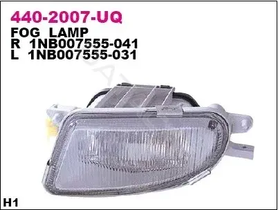 Противотуманные фары DEPO 440-2007R-UQ